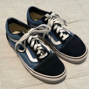 Vans Blue and Navy Sneakers - Women’s 8
